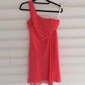 Coral Bridesmaid Dress
